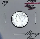 1936-S San Francisco Mint Mercury Dime, Superb Gem AU+++, RARE This Nice!