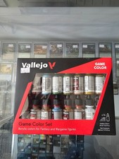 Vallejo Introduction Game Color Paint Set 16 Colors - Hobby and Model Paint