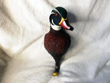 Vintage Wood Duck Wall Hook Rustic Cabin Lodge Decor 10"