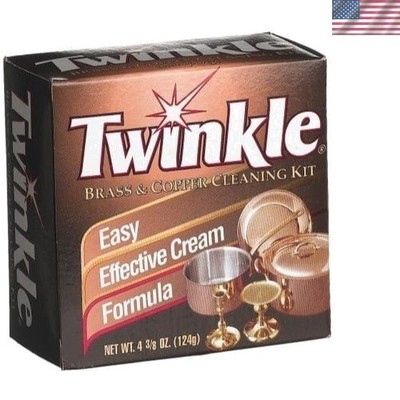 Brass & Copper Cleaning Kit - 4.38 oz Pack of 2 for Effortless Metal Care