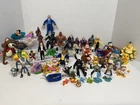 Vintage Action Figure Toy Lot 80’s 90’s y2k Rubber Plastic Pokemon Batman Disney