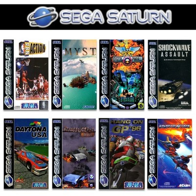SEGA Saturn Spiele-Wahl   Jump N Run   Action   Sport  Racing  