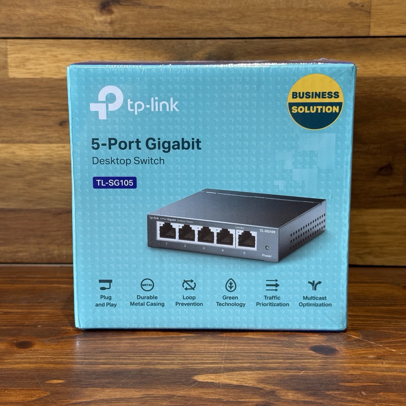 TP-Link TL-SG105 Network Switch Unmanaged L2 Gigabit Ethernet 10/100/1000 Black - Image 3