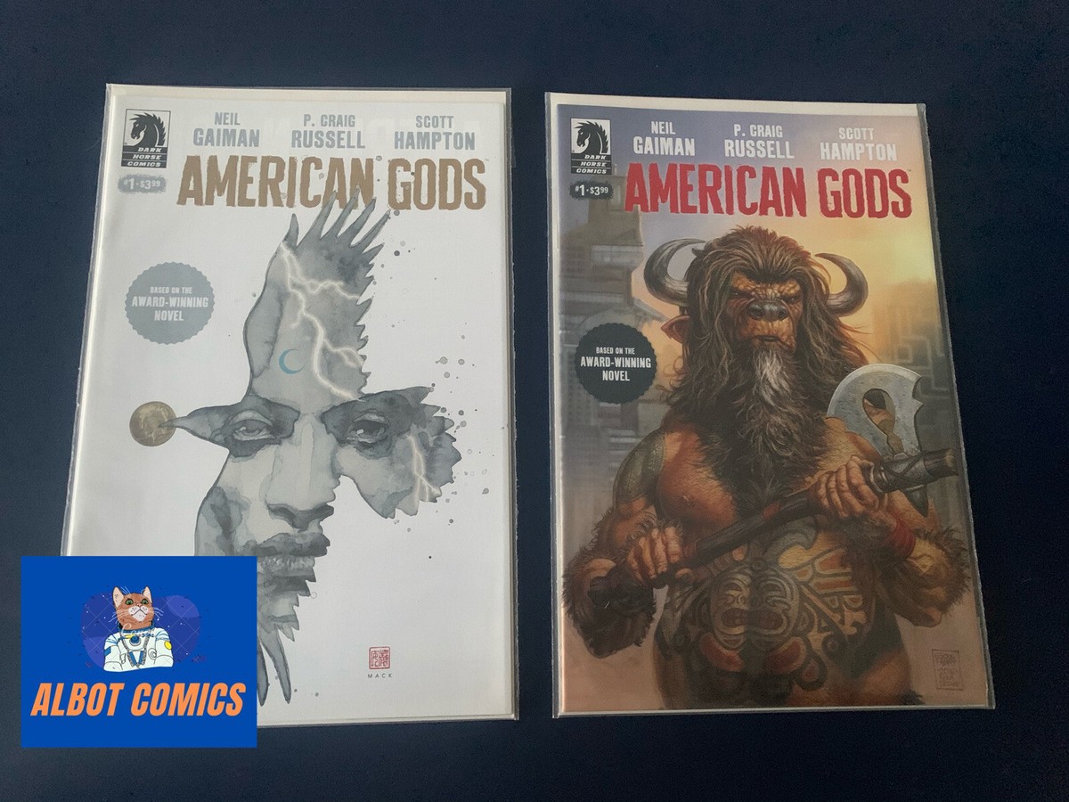 American Gods #1 and David Mack Varient (1st Print Amazon Prime