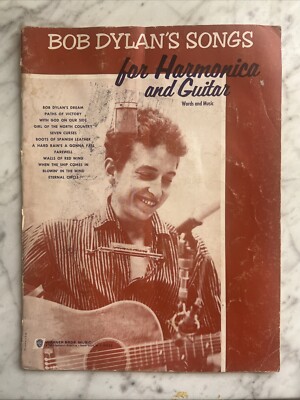 Bob Dylan's Songs for Harmonica Chord Book 1964 Harmonica/Guitar