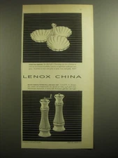 1959 Lenox Three Way Server and Mount Vernon Pepper Mill and Salt Set Ad