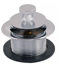 Lift-n-Turn Bathtub Drain Assembly 1-1/2", Chrome Finish, Coarse Thread