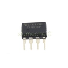 10Pcs NEW TL081CP TL081 TI IC JFET Input Operational Amplifiers DIP-8