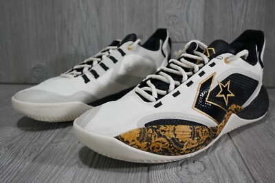 Converse All Star BB Shift Low “Gold Drip” Basketball Shoes Sz 10