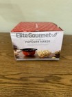 NEW**Elite Gourmet EPM330R Automatic Stirring Popcorn Maker Popper Electric 3 QT