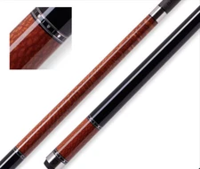 Cuetec Cynergy Truewood Leopard II Pool Cue with 12.5mm Carbon Shaft No Wrap