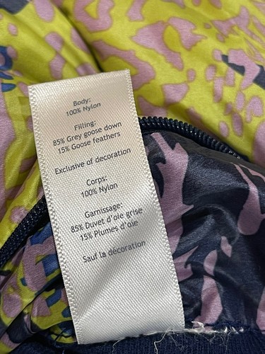 Girl’s Ivivva by Lululemon reversible down jacket size 6 - Picture 6 of 10