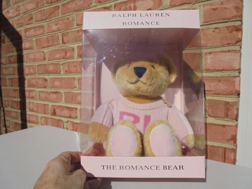 Ralph Lauren Romance Teddy Bear Pink Sweater Mint Unused in Original Box - Picture 1 of 9