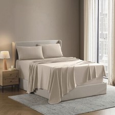 6 Piece Bed Sheets Set- Hotel Luxury Extra De...