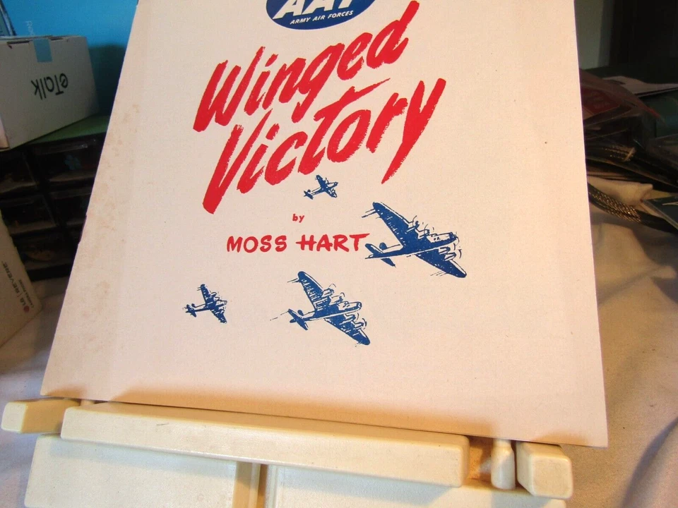 THEATER PROGRAM c1944 Two Mrs. Carrolls Elizabeth Bergner National Theatre WA DC - Imagem 2 de 4