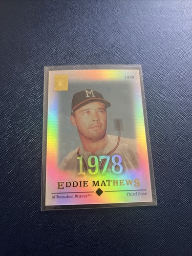 2004 Topps Tribute Hall of Fame - #12 Eddie Mathews