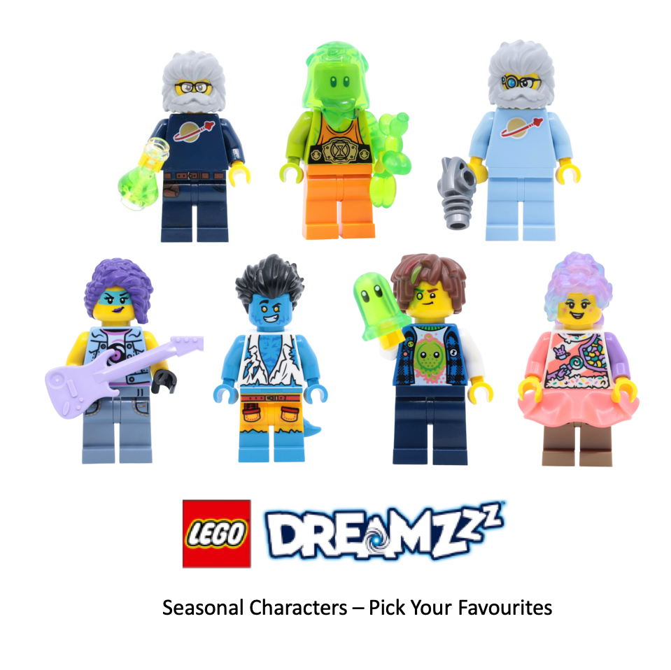 Dream キャラ Lego Dreamzzz Seasonal BAM - Select Minifigure Character & Combine