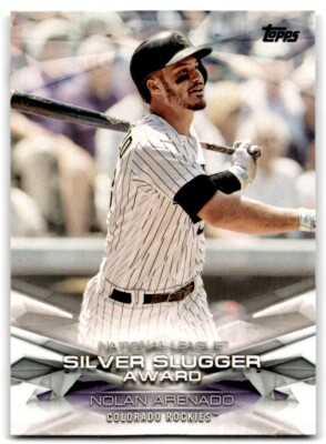 2018 Topps MLB Awards Nolan Arenado Colorado Rockies #MLBA-46