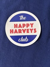 NEW Harveys California The Happy Harveys Club Sticker