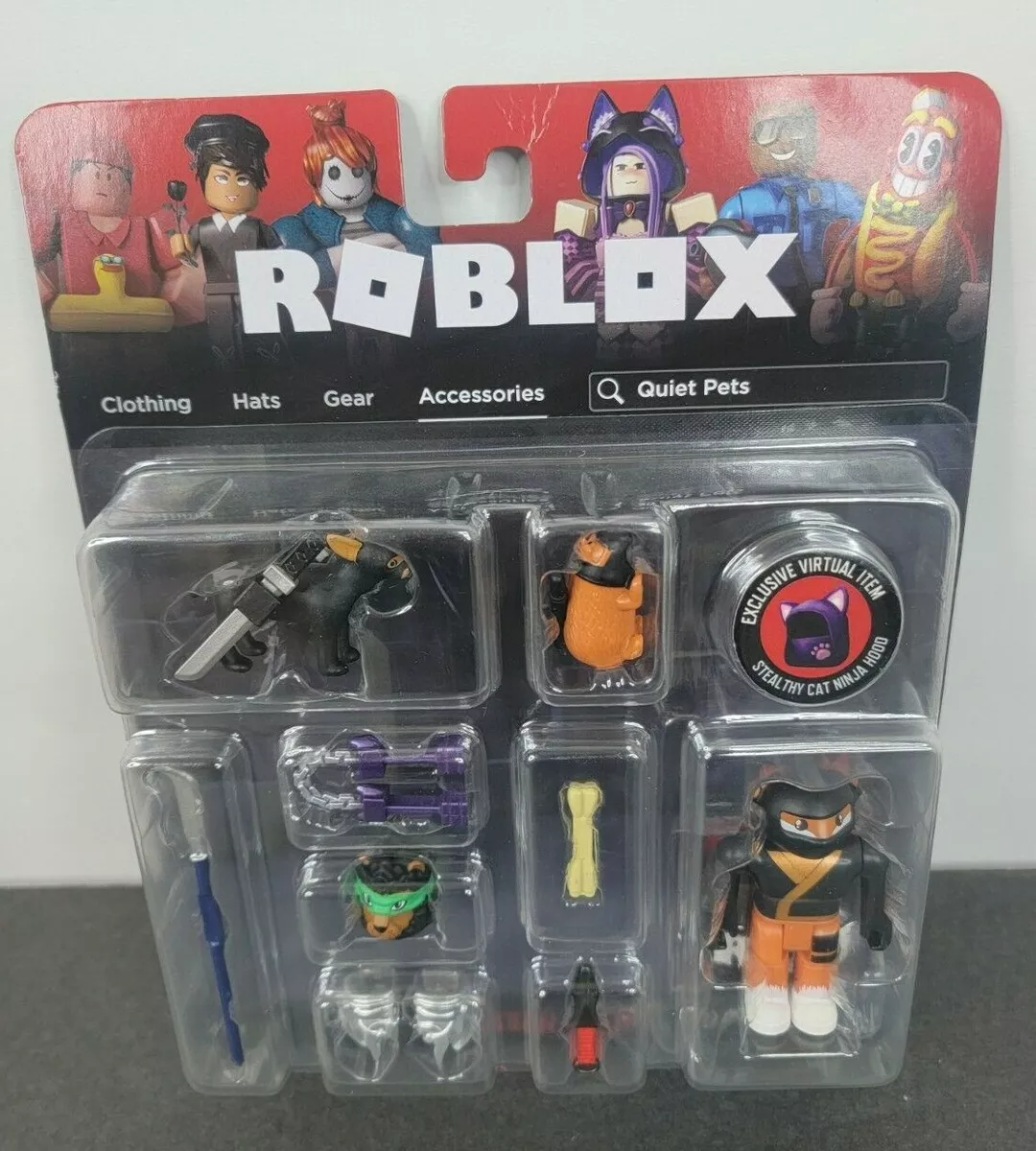 Roblox Avatar Shop Quiet Pets Action Figure 