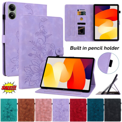 Für Xiaomi Redmi Pad 2 11'' 2025 Leder Hülle Tablet Tasche Etui Ständer Abdeckung