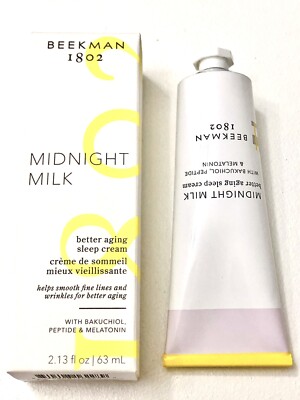 Beekman 1802 Midnight Milk Overnight Cream Sleep Mask New 2.13 Fl oz