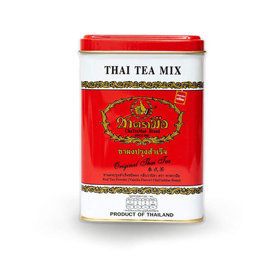 Number-One Brand Original Thai Tea Mix Red Label, 4G X 50 Tea Bags