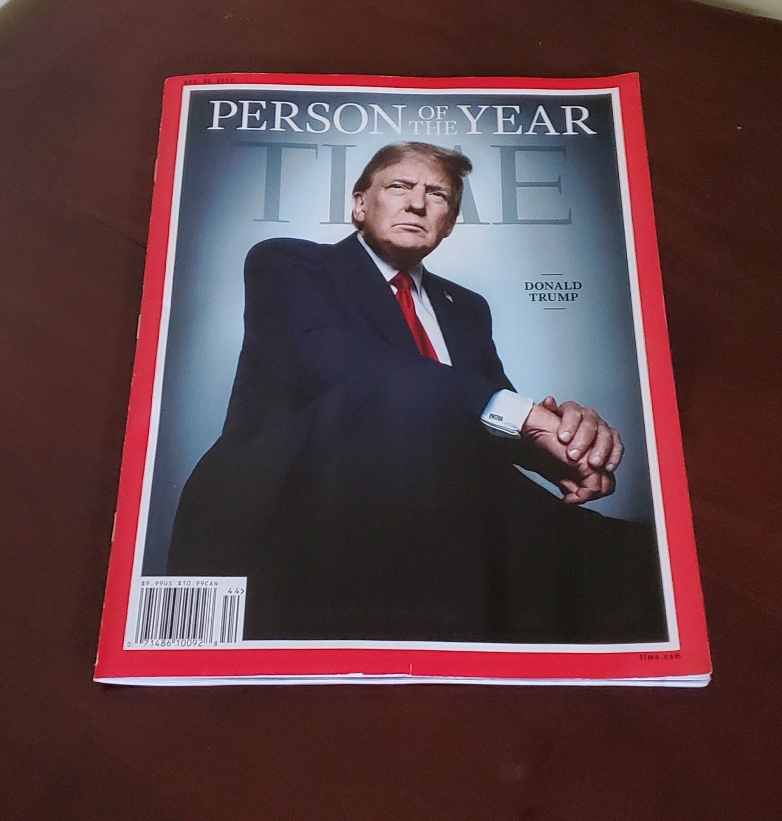 Donald Trump TIME Magazine Person of the Year 2024 Brand NEW FAST SHIPPING