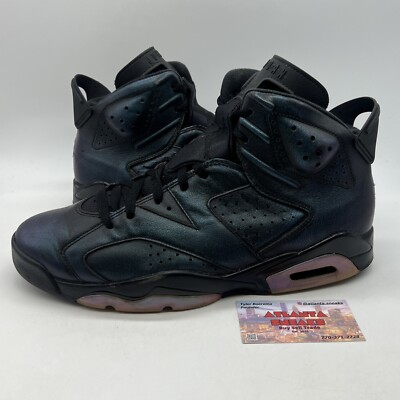 Size 12 - Air Jordan 6 Retro All Star - Chameleon Black Blue