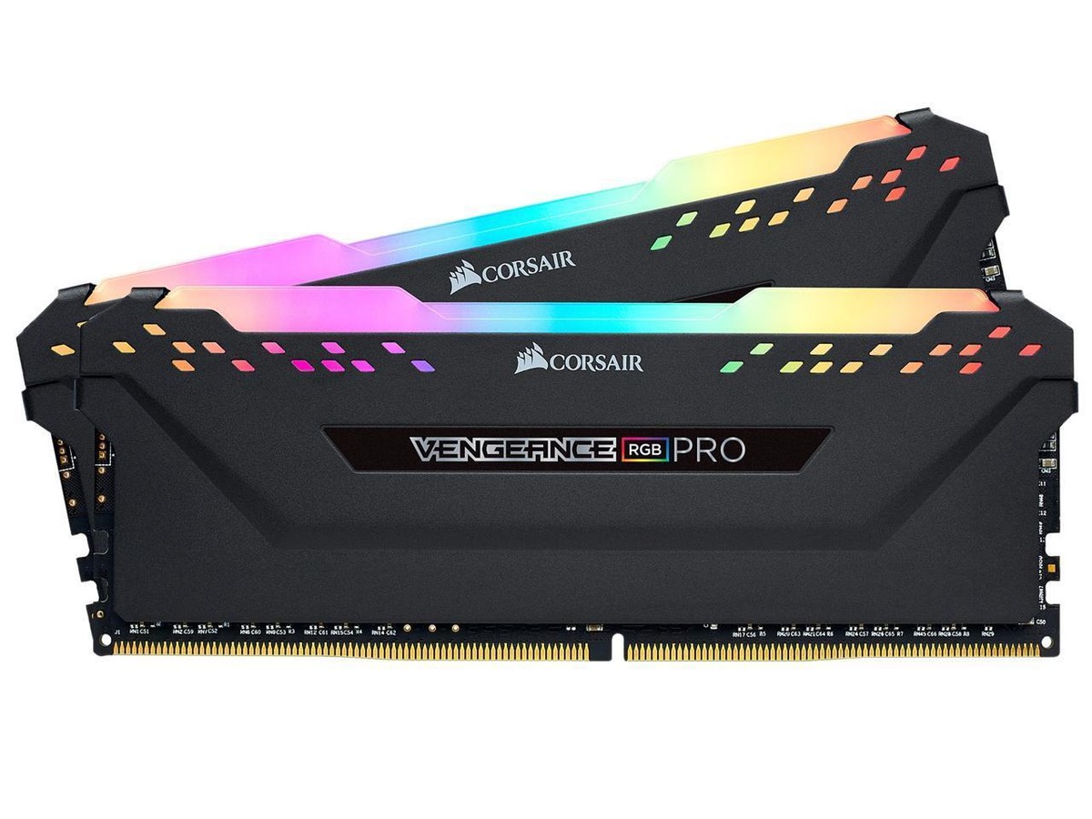 メモリー CORSAIR VENGEANCE RGB PRO 3600MHz 64GB Corsair Vengeance RGB Pro 64GB (4x16GB) DDR4 3600 (PC4-28800
