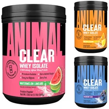Universal 1.1 lb Animal Clear Whey Isolate Protein Powder