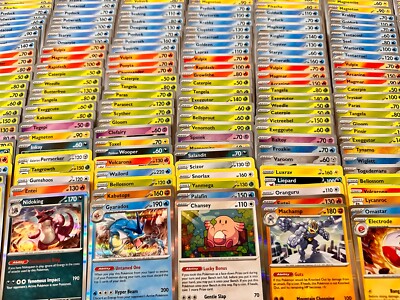 100 Pokemon Cards Bulk Lot - 1x Ultra Rare EX + 24x Rares & Holos