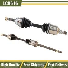 TrakMotive Front CV Axle Shafts Set of 2 for Nissan Sentra FWD 02-06 2.5L Manual