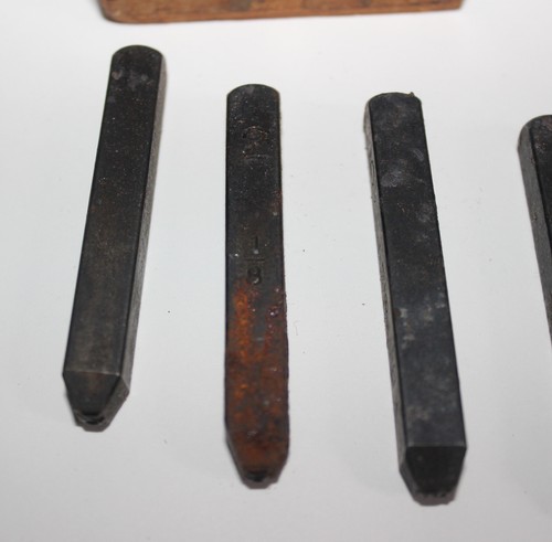 Vintage Young Brothers Steel Stamping Number Set CAM - Picture 4 of 10