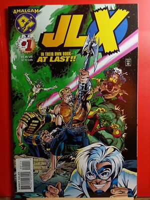 1996 Amalgam Comics JLX Issue 1 Howard Porter Cover Artist FREE SHIPPING 