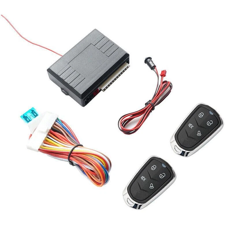 Sistema de entrada sin llave de bloqueo de puerta central de control remoto universal para automóvil nuevo Foto 2 de 4