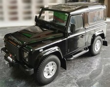 for KYOSHO for Defender for 90 Adventure Short Axis Black 1:18 Pre-built Model
