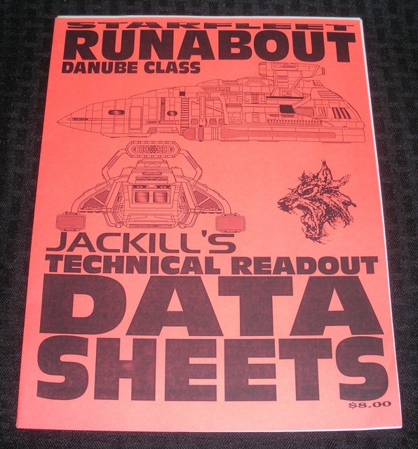 STAR TREK Runabout Danube Class Jackills (4) Four 11x17" Data Sheets FN+ 6.5 | eBay