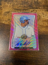 2020 Leaf Metal Draft Portrait Auto Pink /10 Aaron Sabato #BAP-AS1 Auto