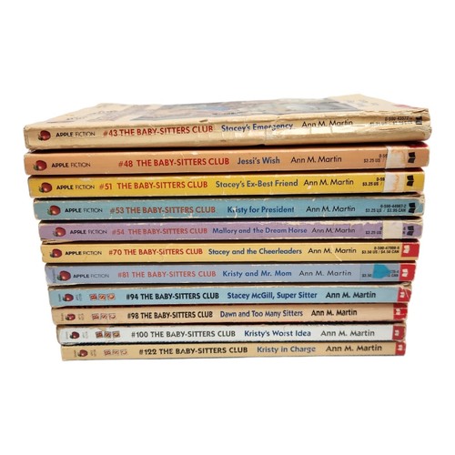 The Baby Sitters Club Books Lot of 31 Ann Martin Paperback Vintage - Picture 5 of 22