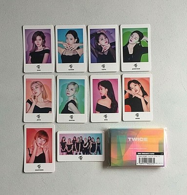 TWICE WORLD TOUR 2019 LIGHTS トレカセット TWICE TWICE WORLD TOUR 2019 TWICE LIGHTS Official Trading