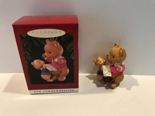 Hallmark Keepsake Ornament 1996 Nonna Nuovo Commemorativo Nonna e Nipote - Foto 3 di 6