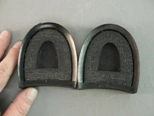 SOLE-TECH 6/8 REPLACEMENT SOLID BLACK BLOCK RUBBER HEEL SPM 56 #31 SHOE REPAIR