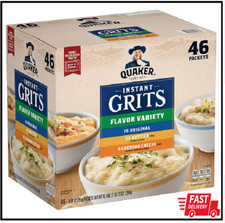 Quaker Instant Grits, Variety Pack 46 pk. 16 Original, 22 Butter, 8 Cheddar