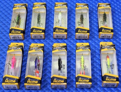 Acme Tackle Company Hyper-Glide Hard Jig Bait 50mm (2'') HG5 CHOOSE YOUR COLOR!