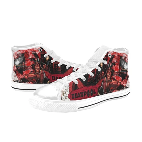 Deadpool 3 High Top Sneaker , Shoes Athletic