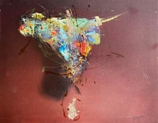 Jordan Ivanov Abstract Modernist Expressionist Painting From Within