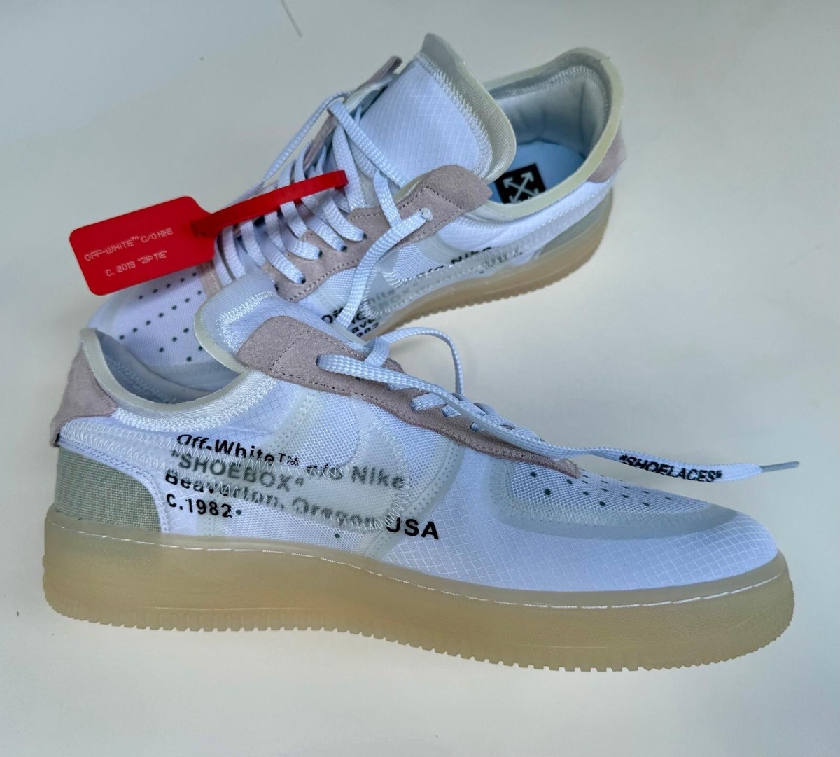 Size 11 - Nike Off-White x Air Force 1 Low The Ten (No Size 11 - Nike Off-White x Air Force 1 Low The Ten (No