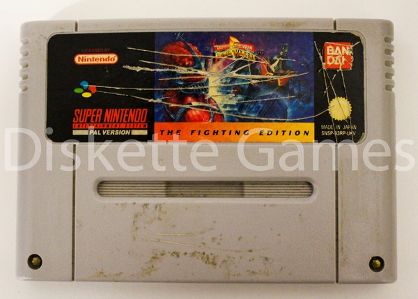 POWER RANGERS THE FIGHTING EDITION - SUPER NINTENDO SNES - PAL UKV