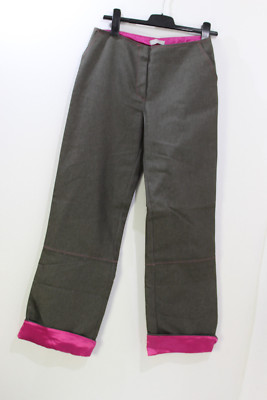 Odeon Jeans grün/pink ausgef.   100% Original    gr. 36